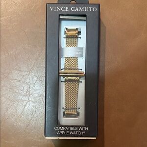 Vince Camuto Gold-Tone Mesh Watch Band